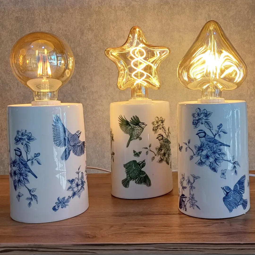 چراغ خواب یونیک سرام بدنه سرامیکی اندازه کوچک