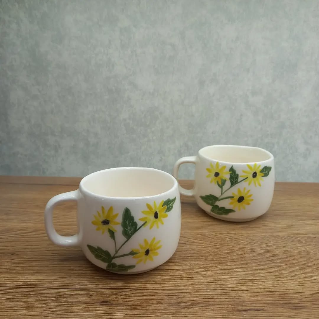 نیم ماگ سرامیکی طرح زیرلعابی و ترانسفردار کارتونی